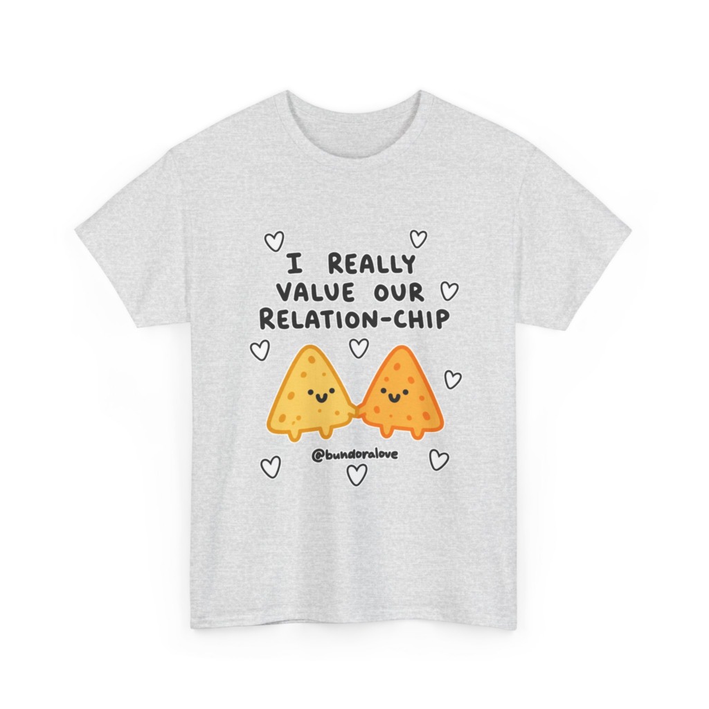 T-Shirt: Cute Nacho 'Relation-Chip' Graphic