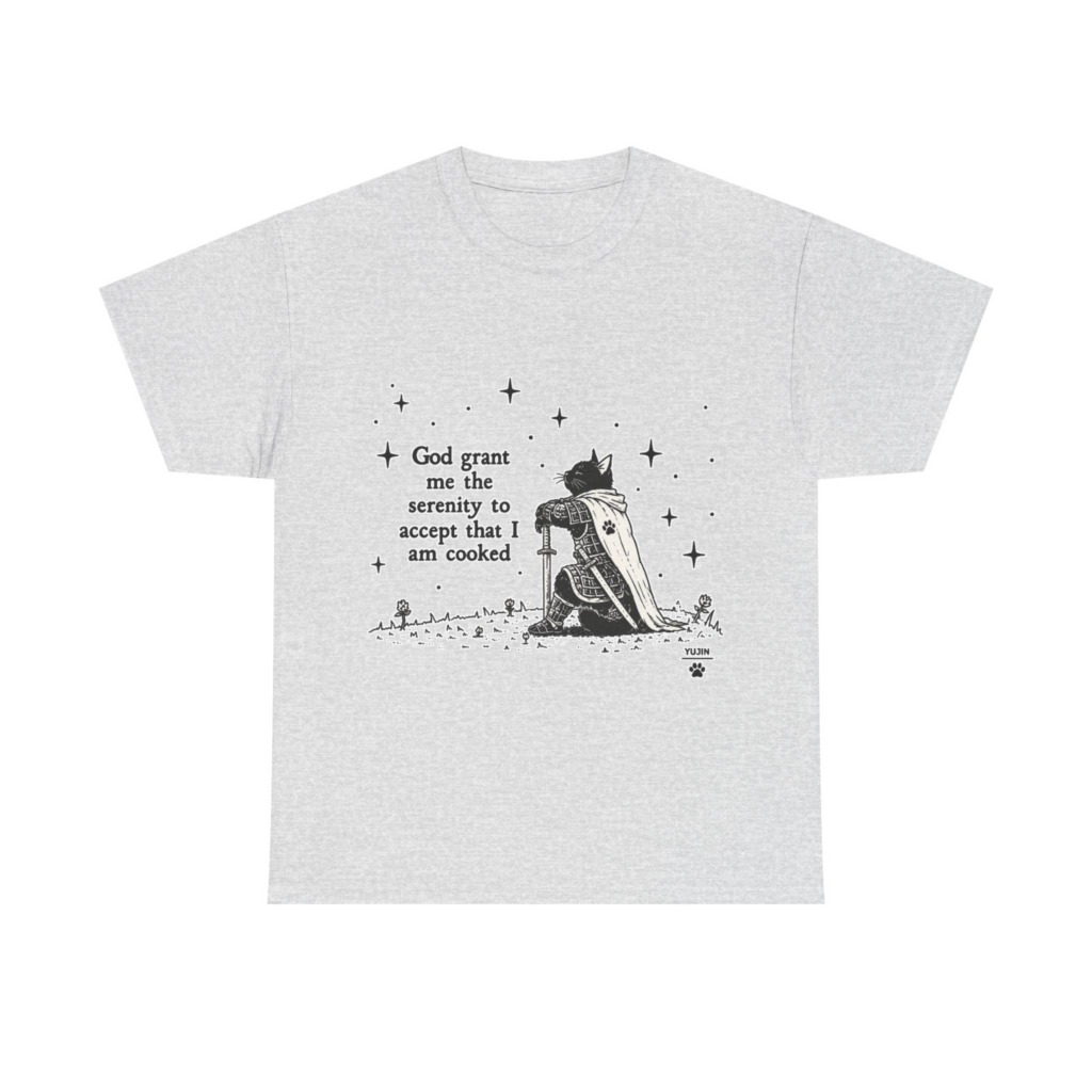 Cat Knight 'I Am Cooked' Graphic Tee