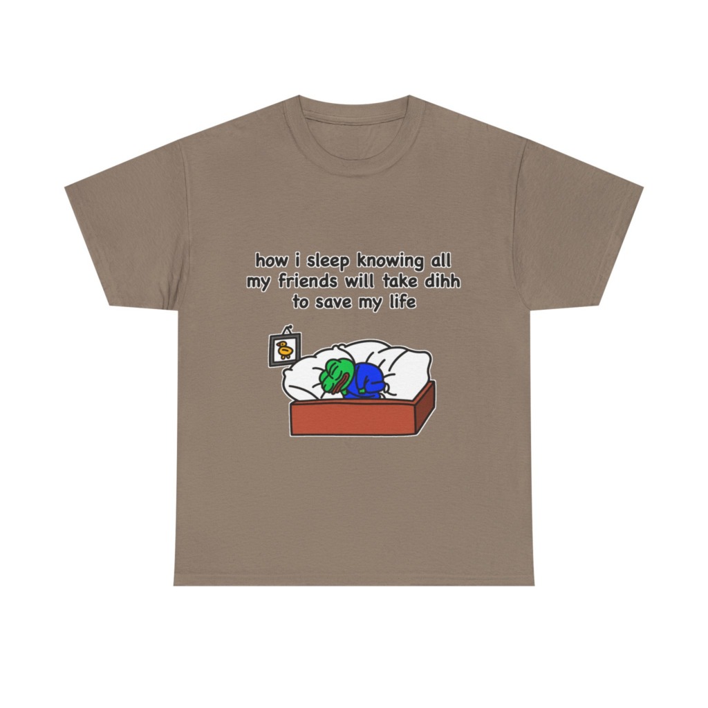 Pepe Frog 'How I Sleep' Meme Graphic Tee