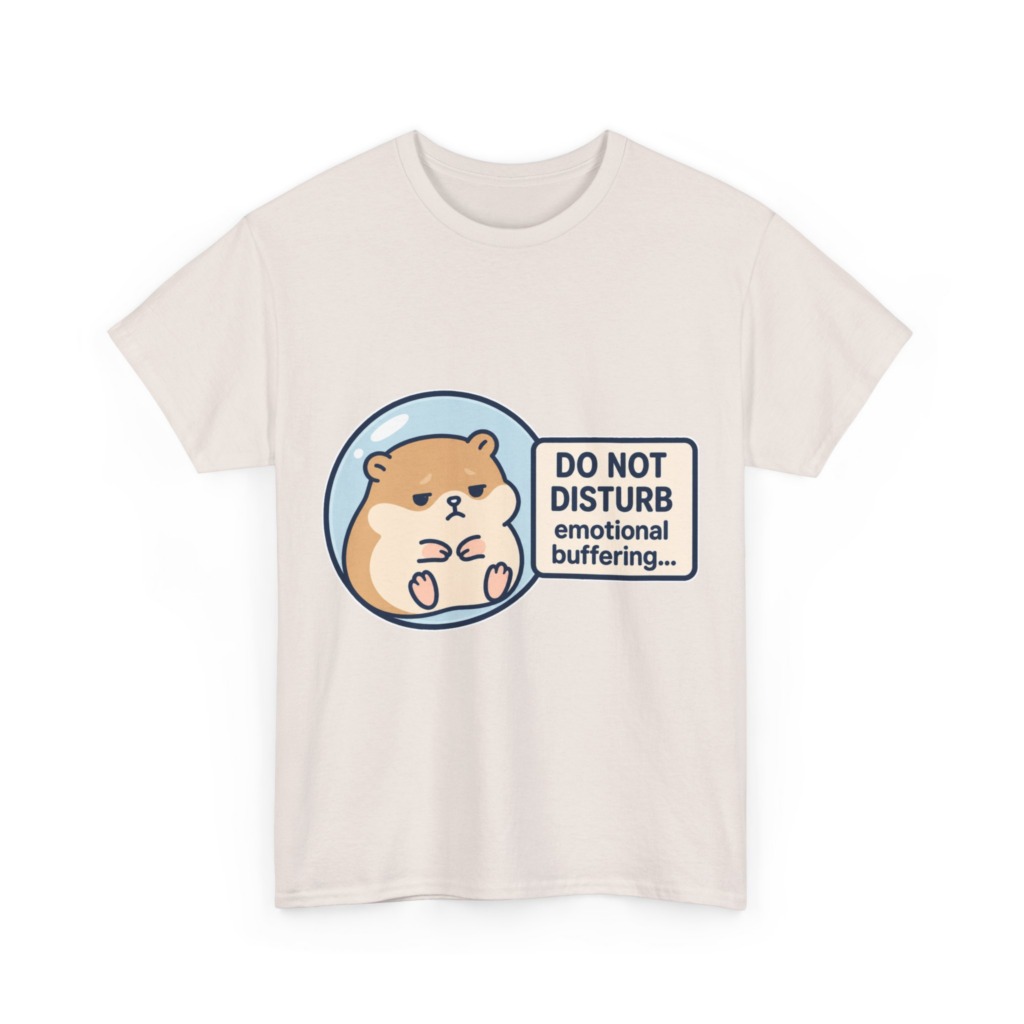 Graphic Tee: Emotional Buffering Hamster