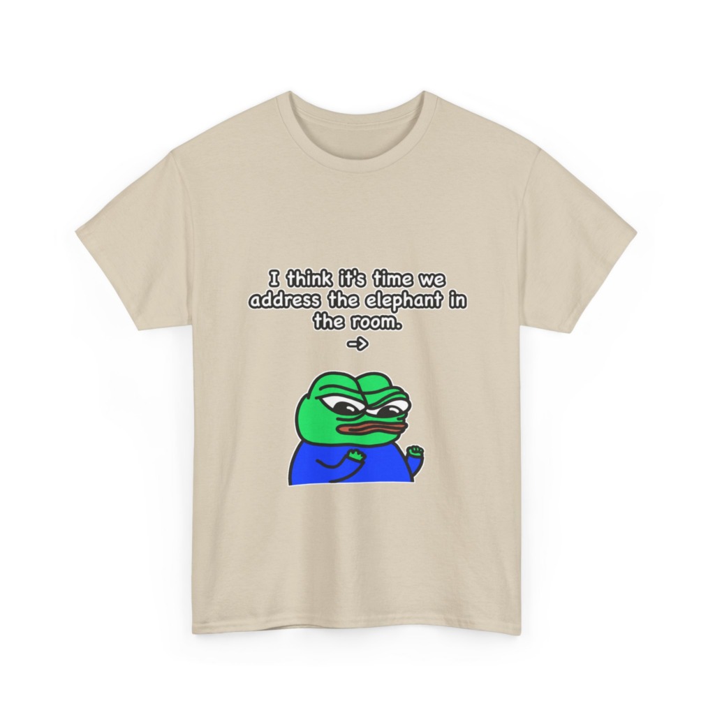 Pepe Frog 'Elephant in the Room' T-Shirt