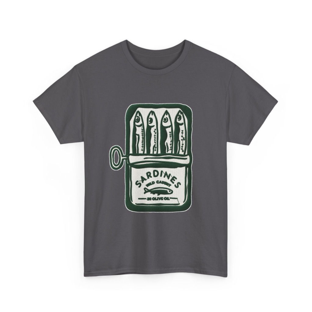 Embroidered Sardine Can Patch