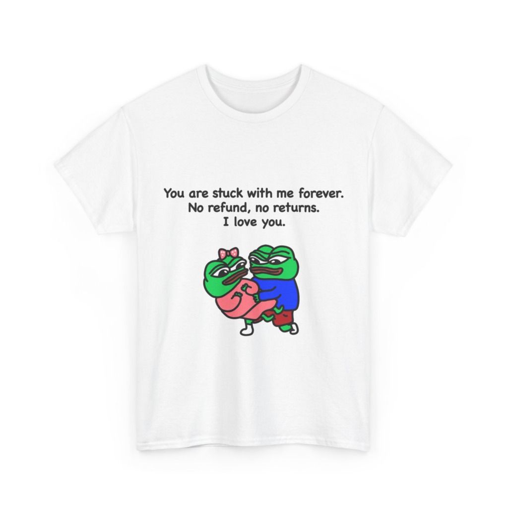 Forever Stuck Love Frogs Graphic Tee