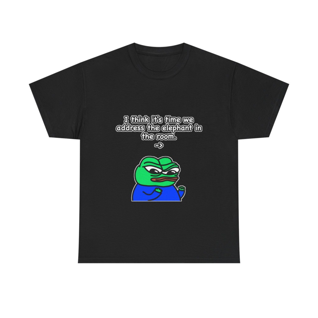 Pepe Frog 'Elephant in the Room' T-Shirt