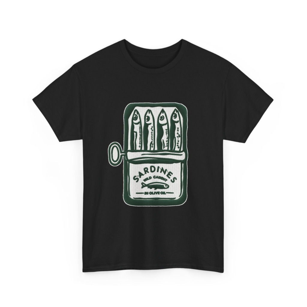 Embroidered Sardine Can Patch