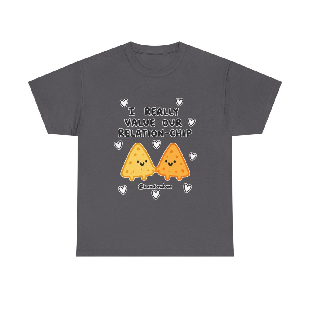 T-Shirt: Cute Nacho 'Relation-Chip' Graphic
