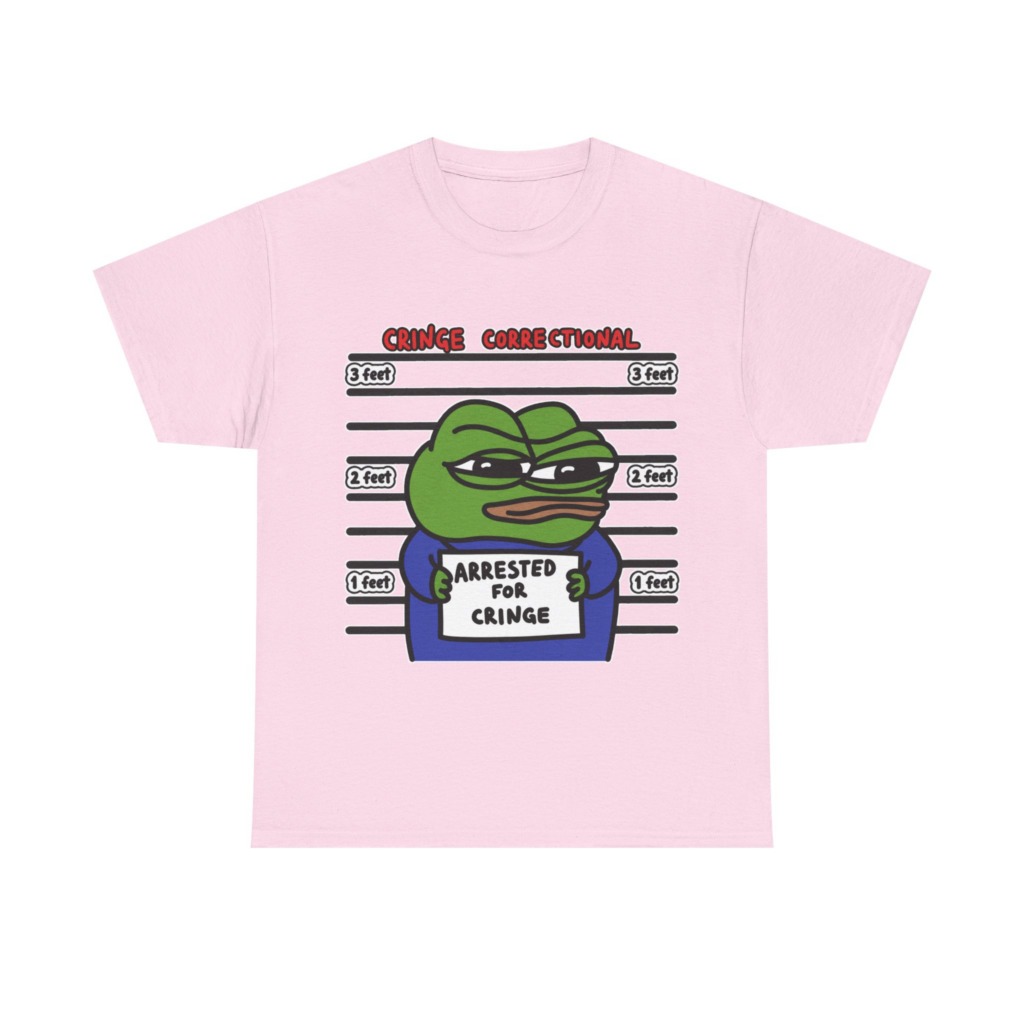 Pepe the Frog Cringe Correctional T-Shirt