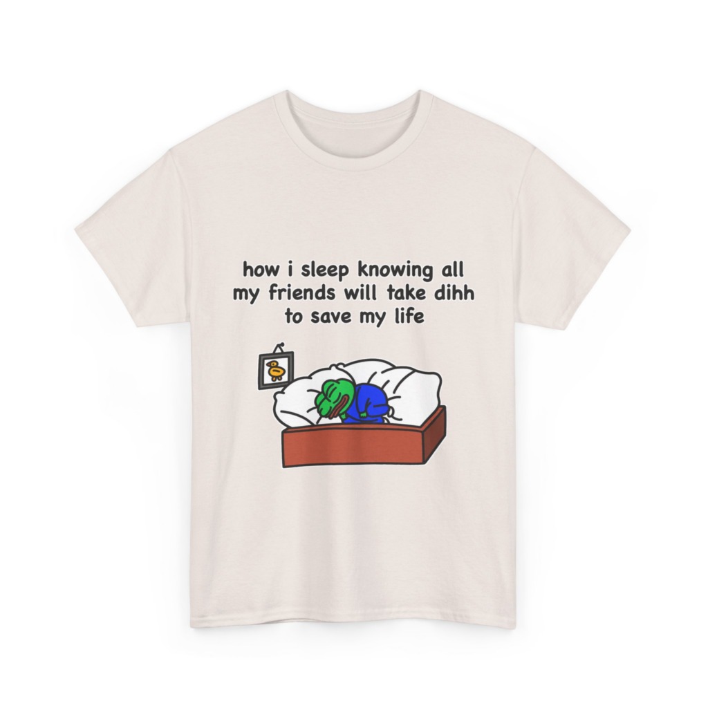 Pepe Frog 'How I Sleep' Meme Graphic Tee