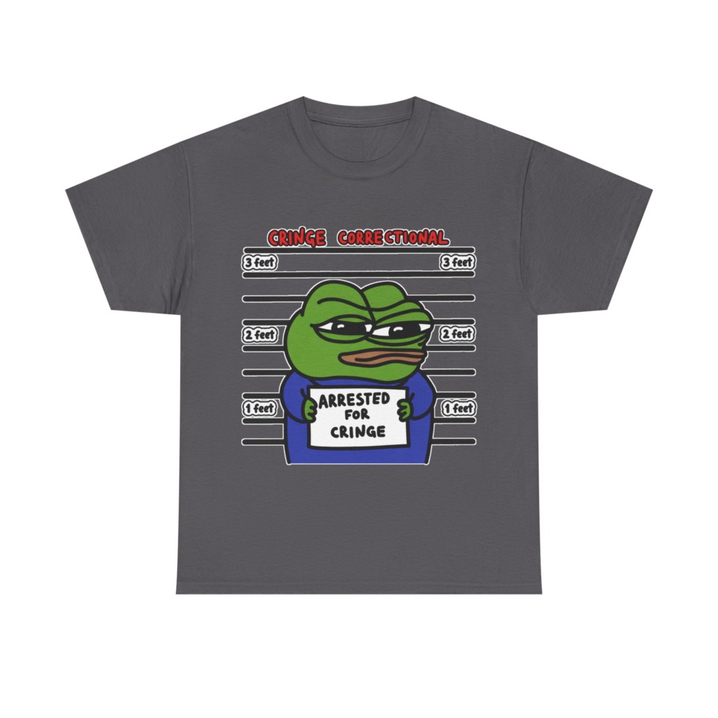 Pepe the Frog Cringe Correctional T-Shirt