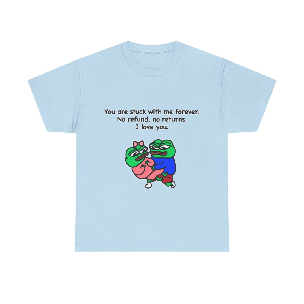 Forever Stuck Love Frogs Graphic Tee