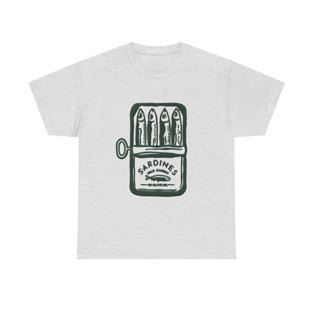Embroidered Sardine Can Patch