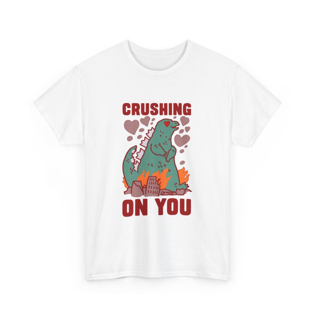 Godzilla 'Crushing On You' Graphic T-Shirt