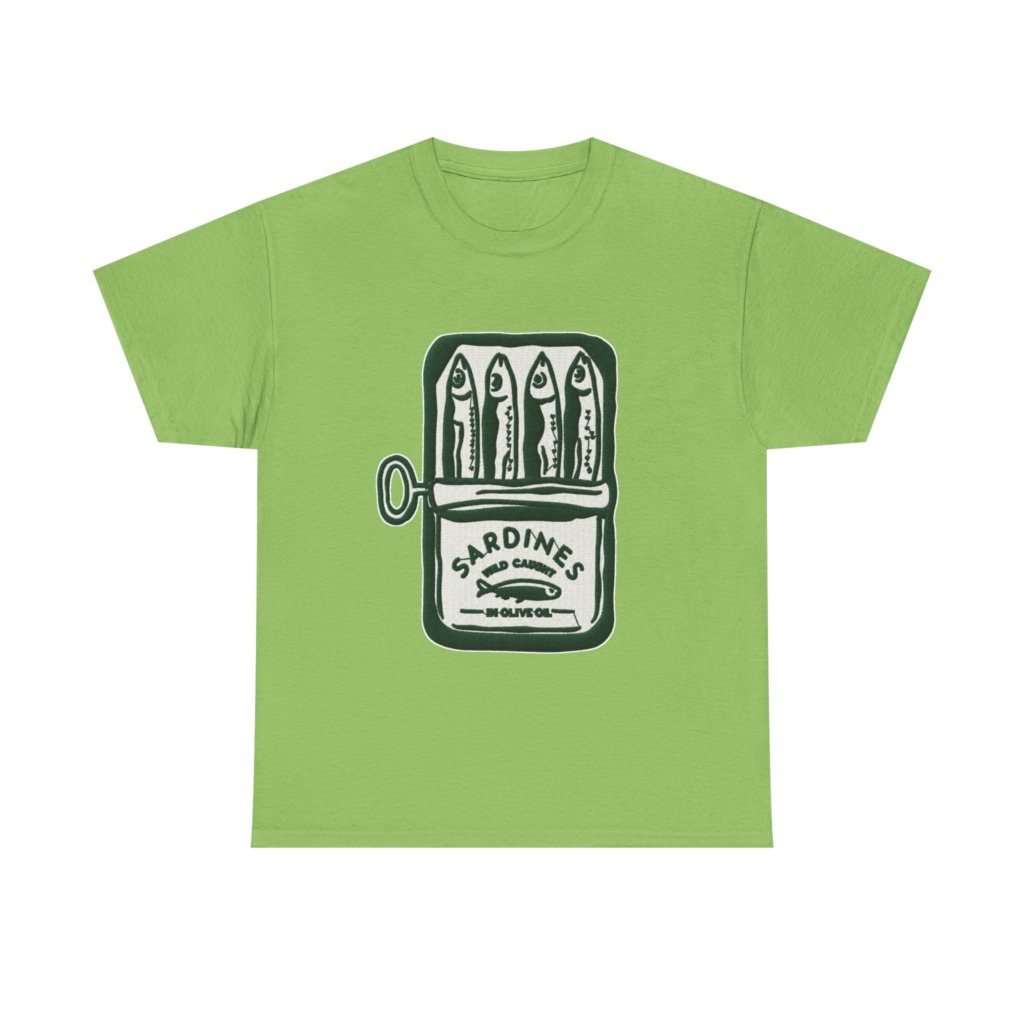 Embroidered Sardine Can Patch