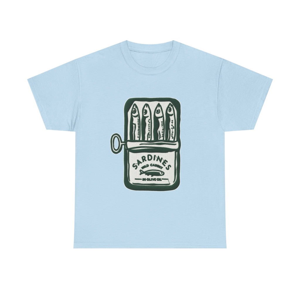 Embroidered Sardine Can Patch