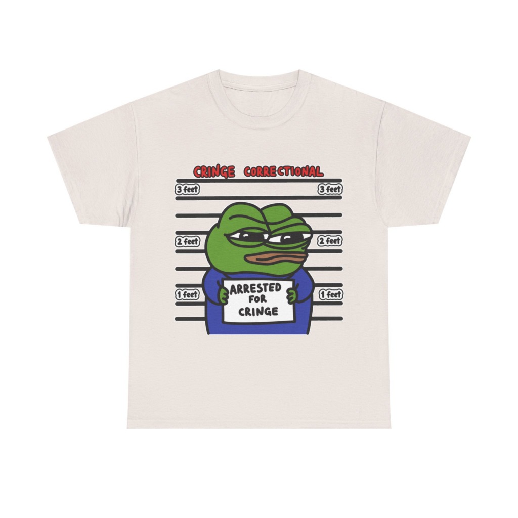 Pepe the Frog Cringe Correctional T-Shirt