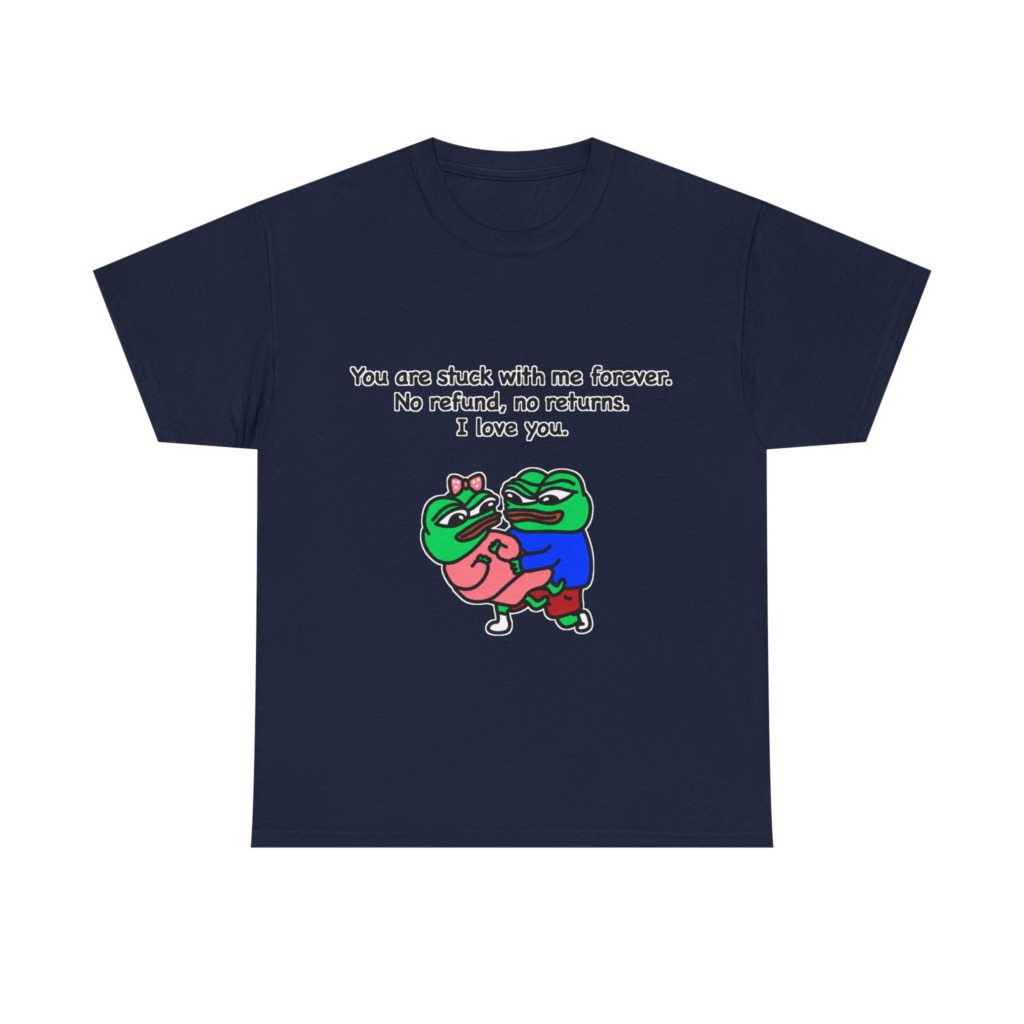 Forever Stuck Love Frogs Graphic Tee