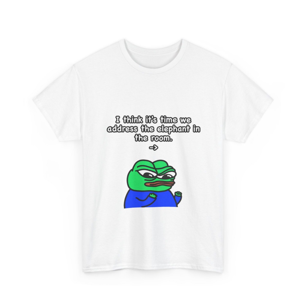 Pepe Frog 'Elephant in the Room' T-Shirt