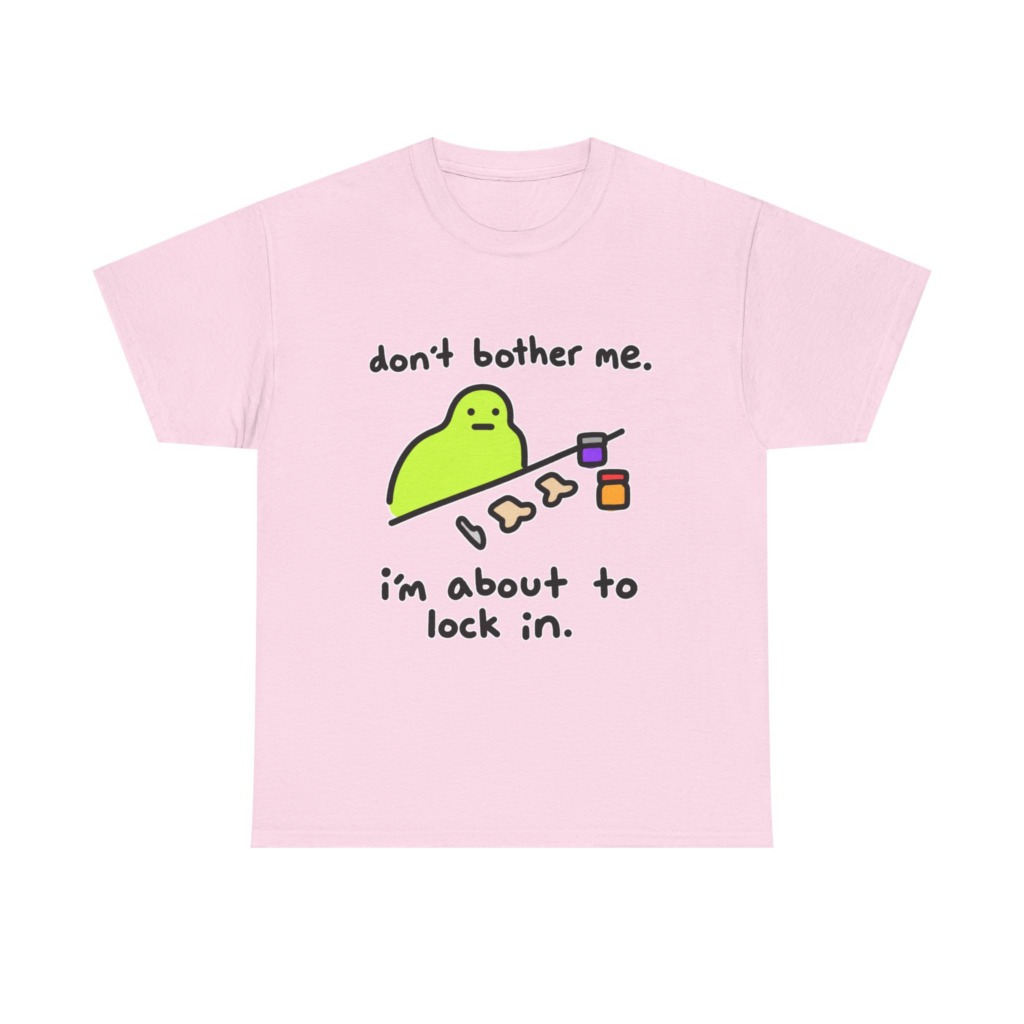 Lime Blob 'Lock In' Graphic T-Shirt