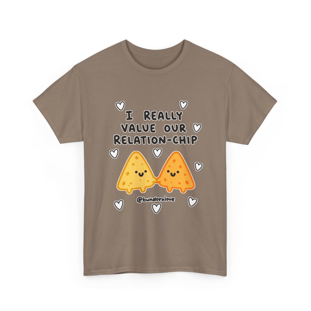 T-Shirt: Cute Nacho 'Relation-Chip' Graphic