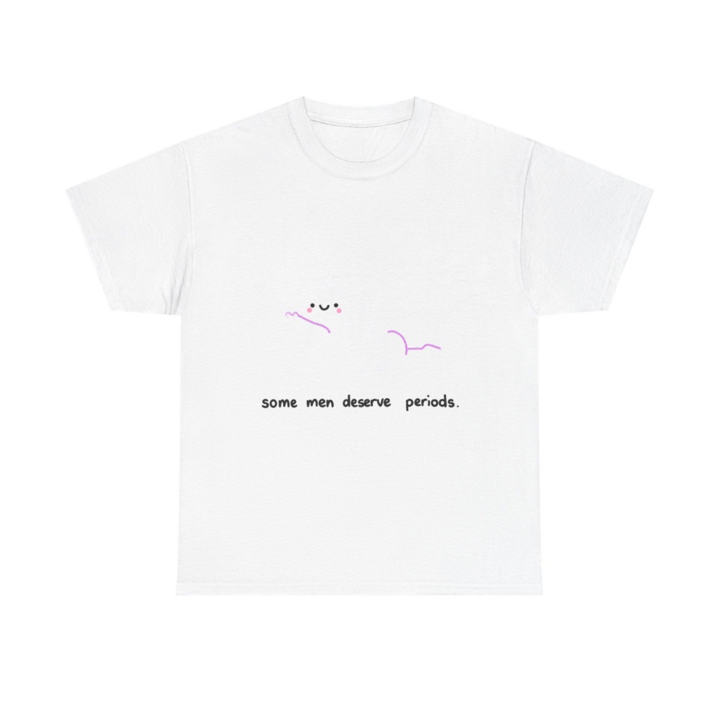 Ghost 'Some Men Deserve Periods' Statement T-Shirt