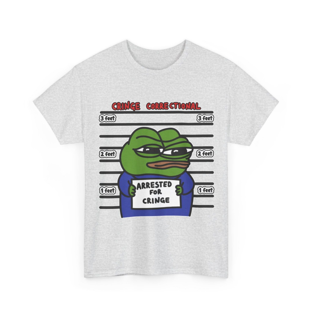 Pepe the Frog Cringe Correctional T-Shirt