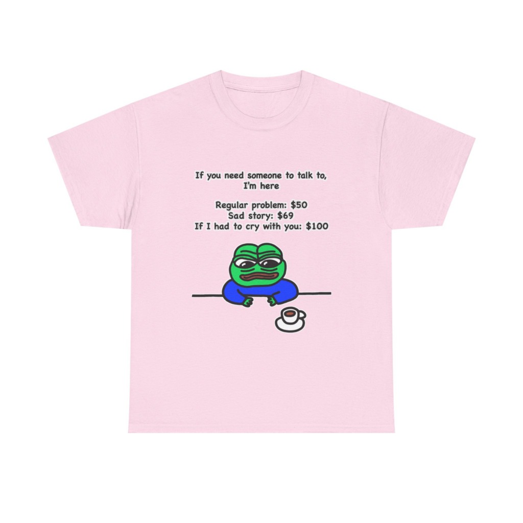 T-Shirt: Pepe the Frog Listener Meme