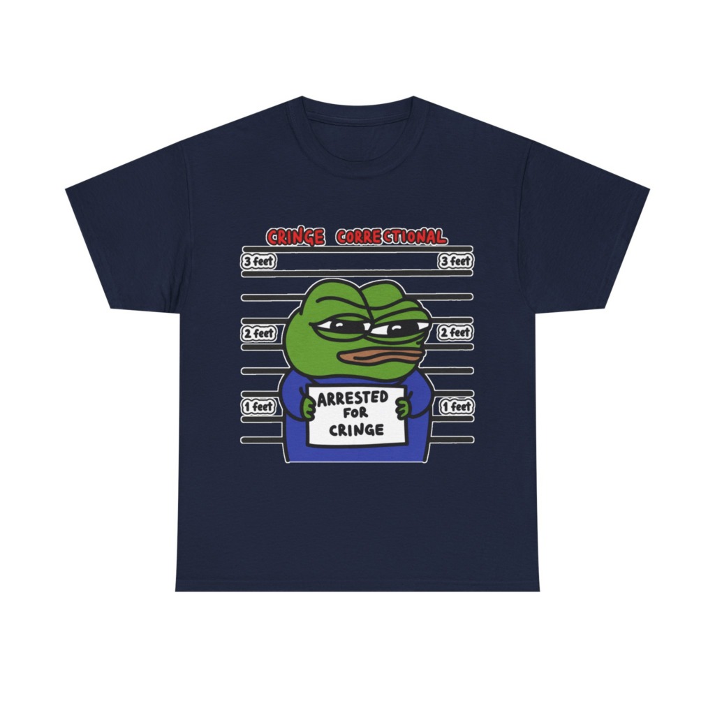 Pepe the Frog Cringe Correctional T-Shirt