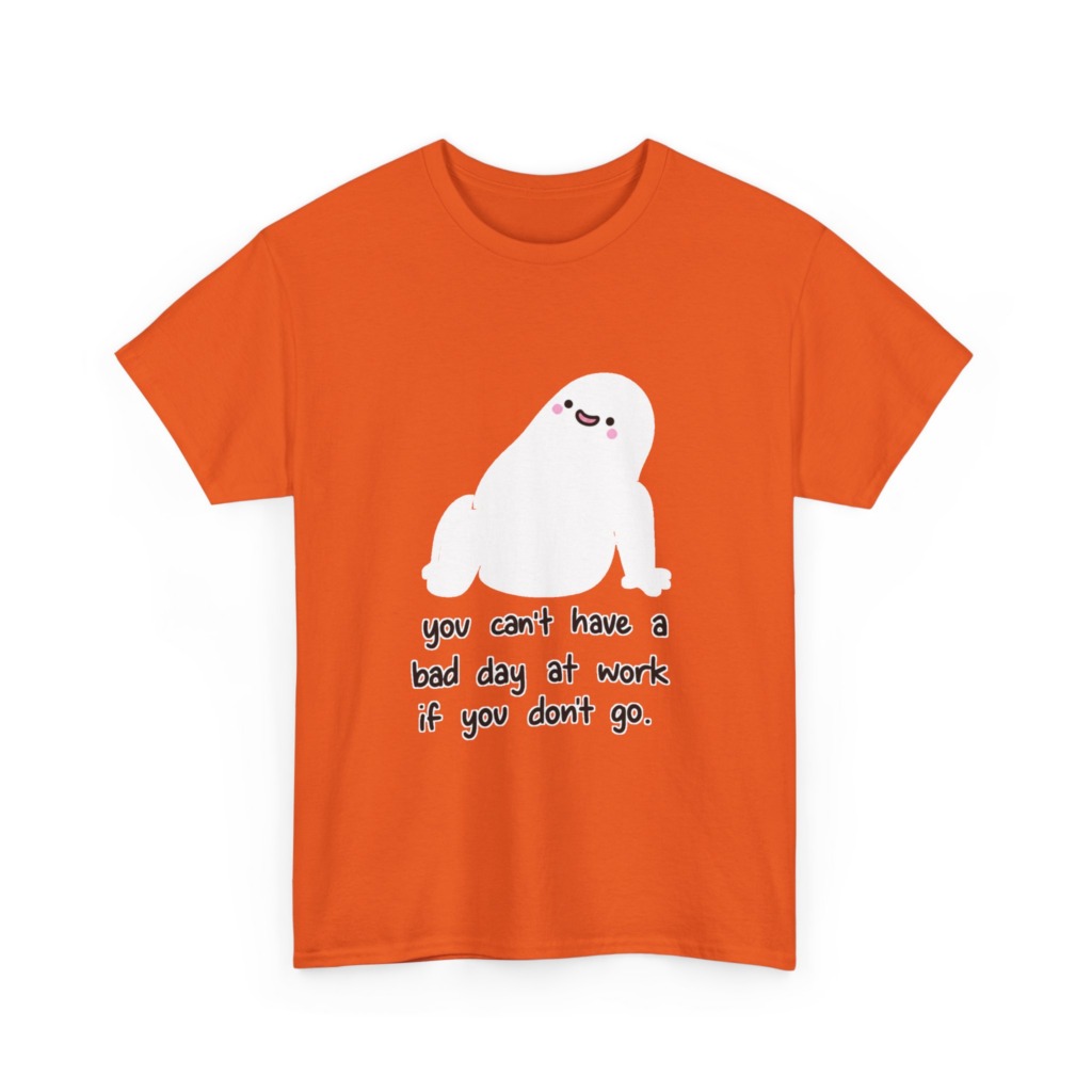 Ghost 'No Work Bad Day' Graphic Tee