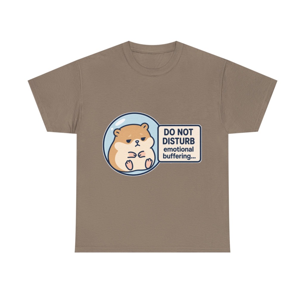 Graphic Tee: Emotional Buffering Hamster