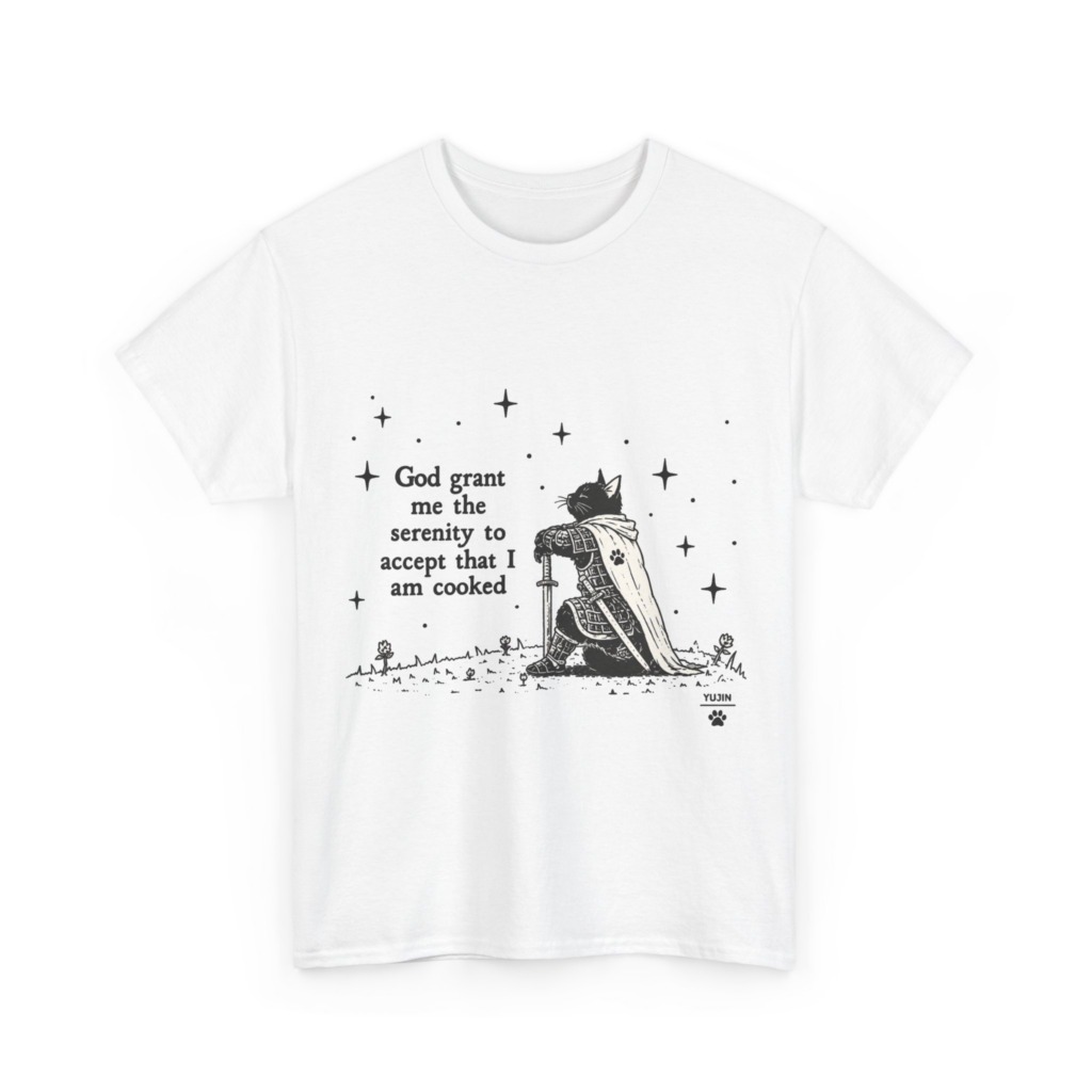Cat Knight 'I Am Cooked' Graphic Tee