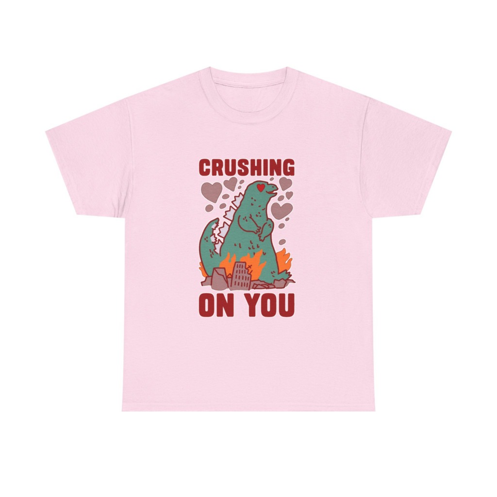 Godzilla 'Crushing On You' Graphic T-Shirt