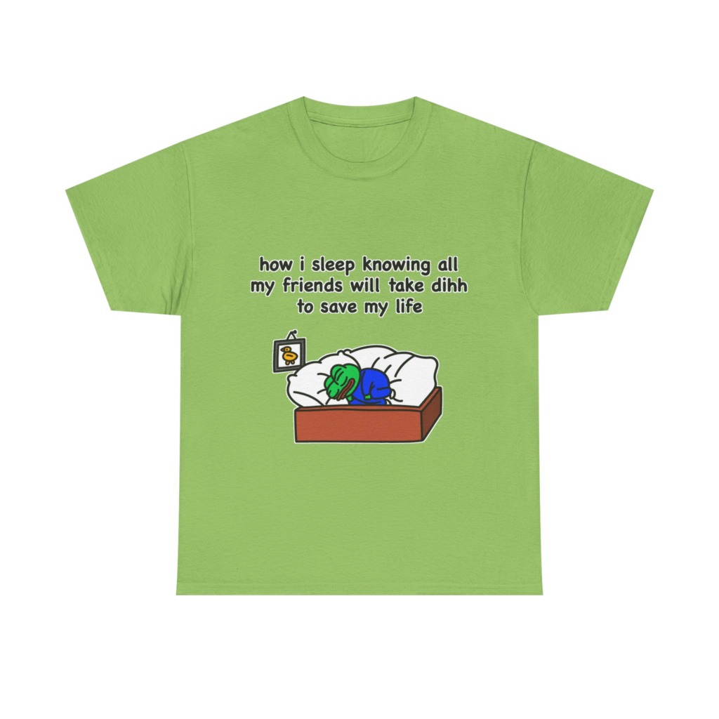 Pepe Frog 'How I Sleep' Meme Graphic Tee