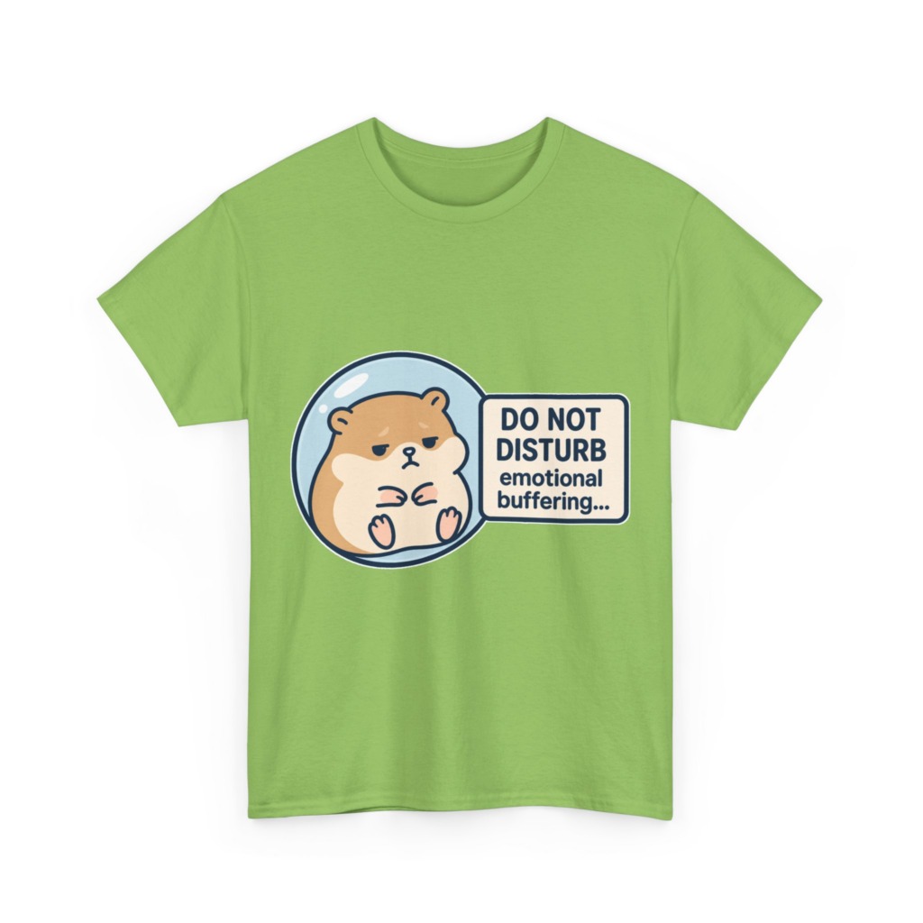 Graphic Tee: Emotional Buffering Hamster