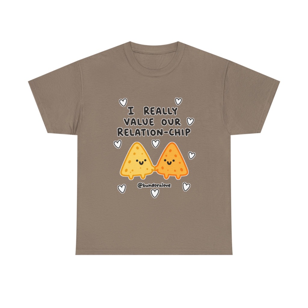 T-Shirt: Cute Nacho 'Relation-Chip' Graphic