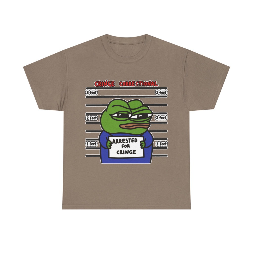 Pepe the Frog Cringe Correctional T-Shirt