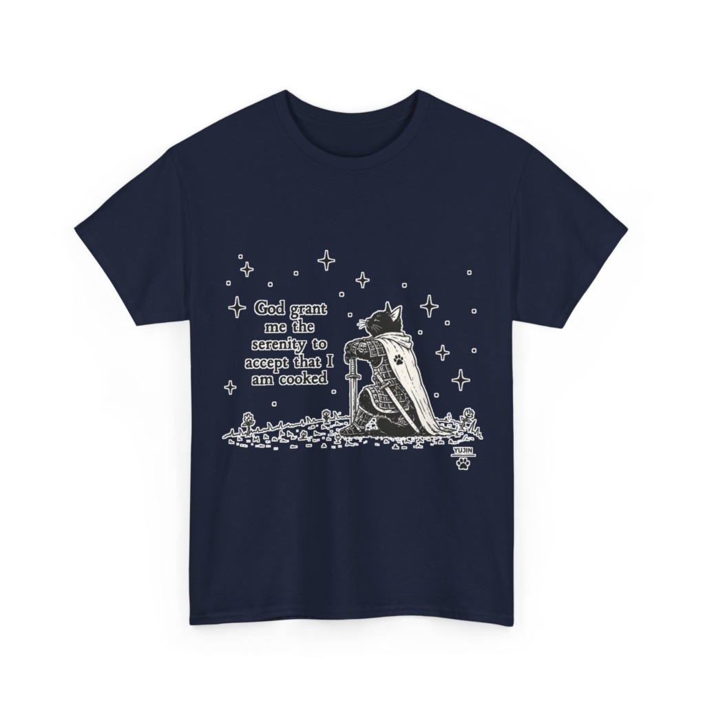 Cat Knight 'I Am Cooked' Graphic Tee