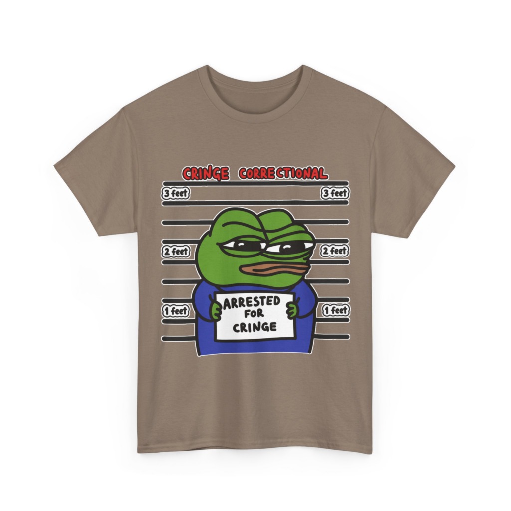 Pepe the Frog Cringe Correctional T-Shirt