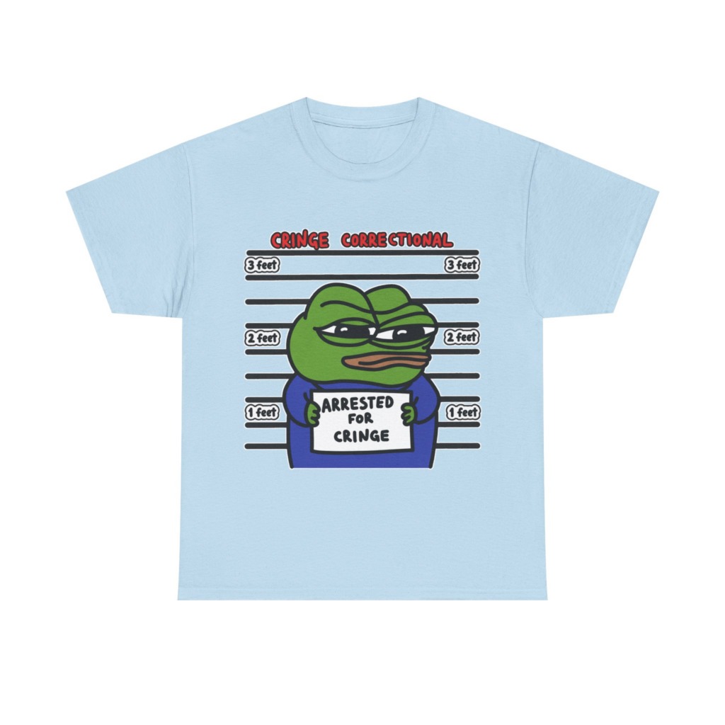 Pepe the Frog Cringe Correctional T-Shirt