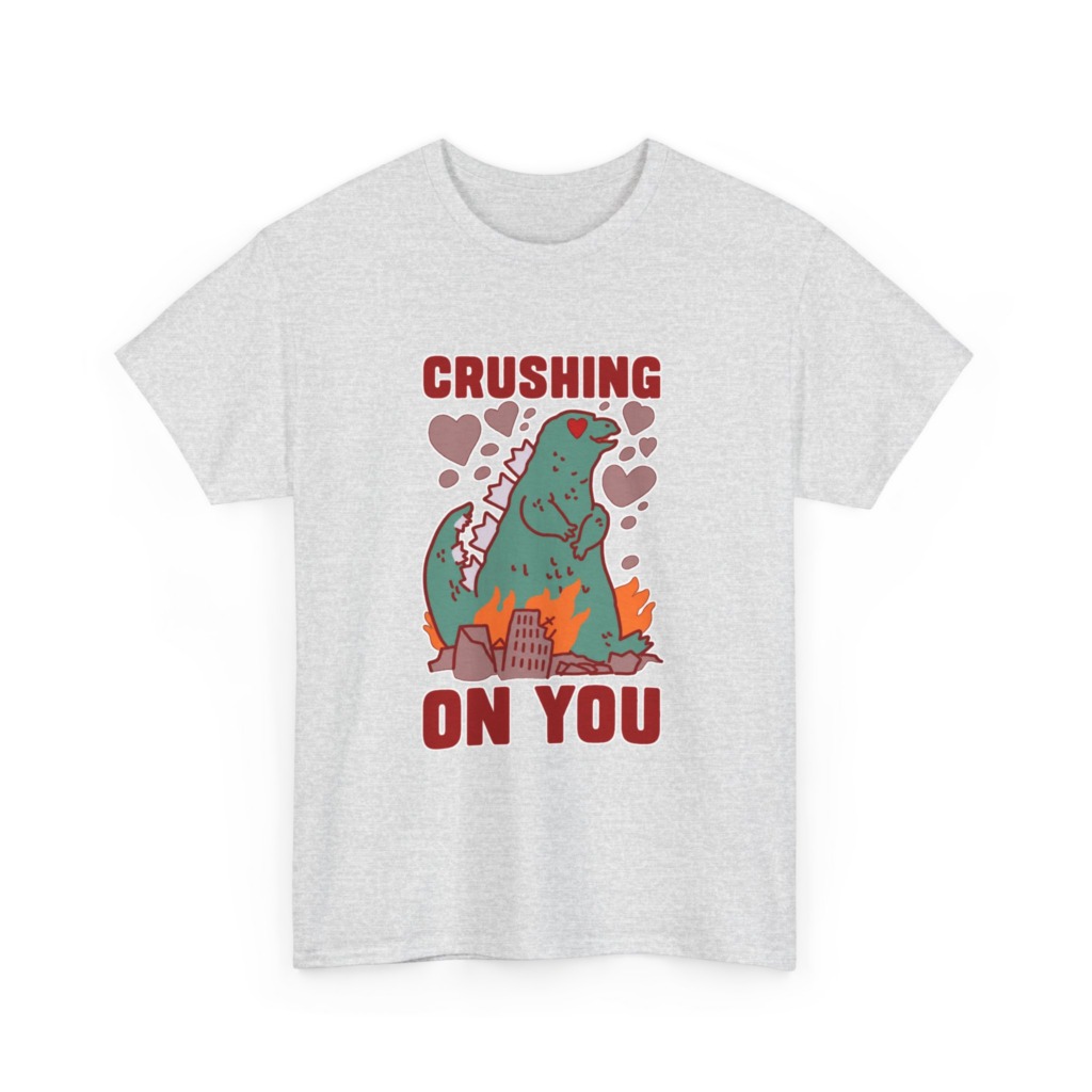 Godzilla 'Crushing On You' Graphic T-Shirt