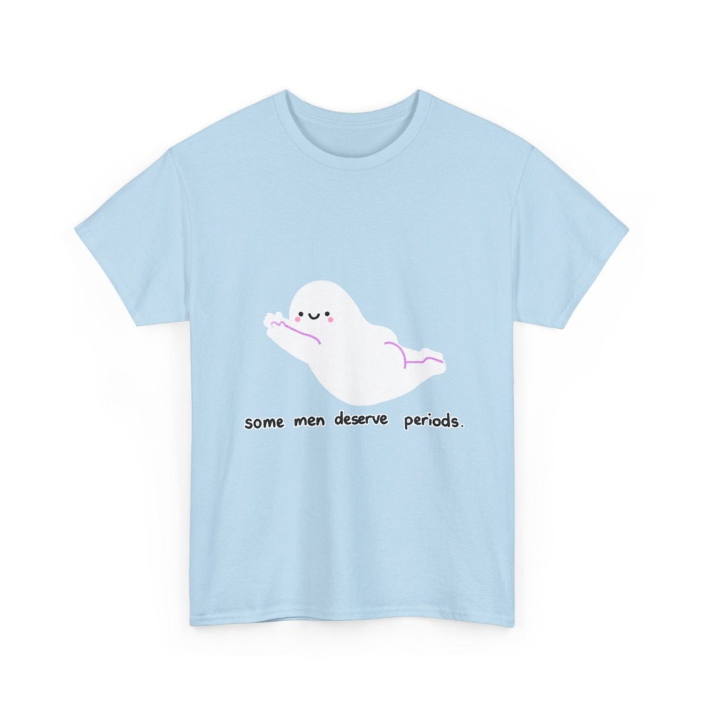 Ghost 'Some Men Deserve Periods' Statement T-Shirt