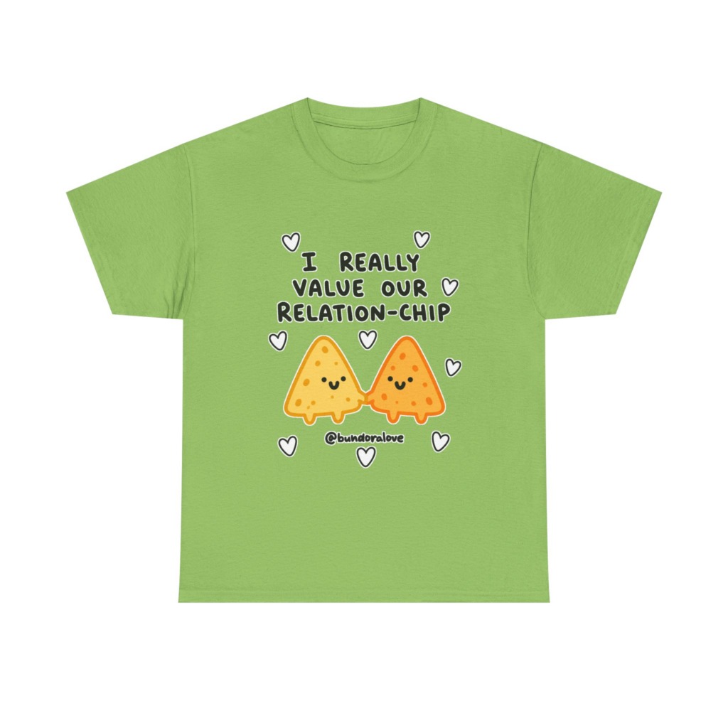 T-Shirt: Cute Nacho 'Relation-Chip' Graphic
