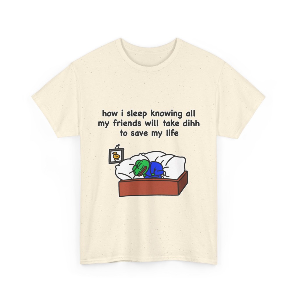 Pepe Frog 'How I Sleep' Meme Graphic Tee