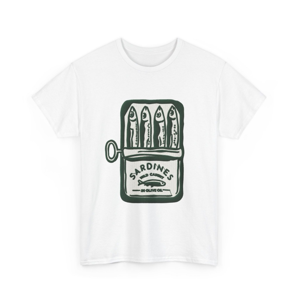 Embroidered Sardine Can Patch