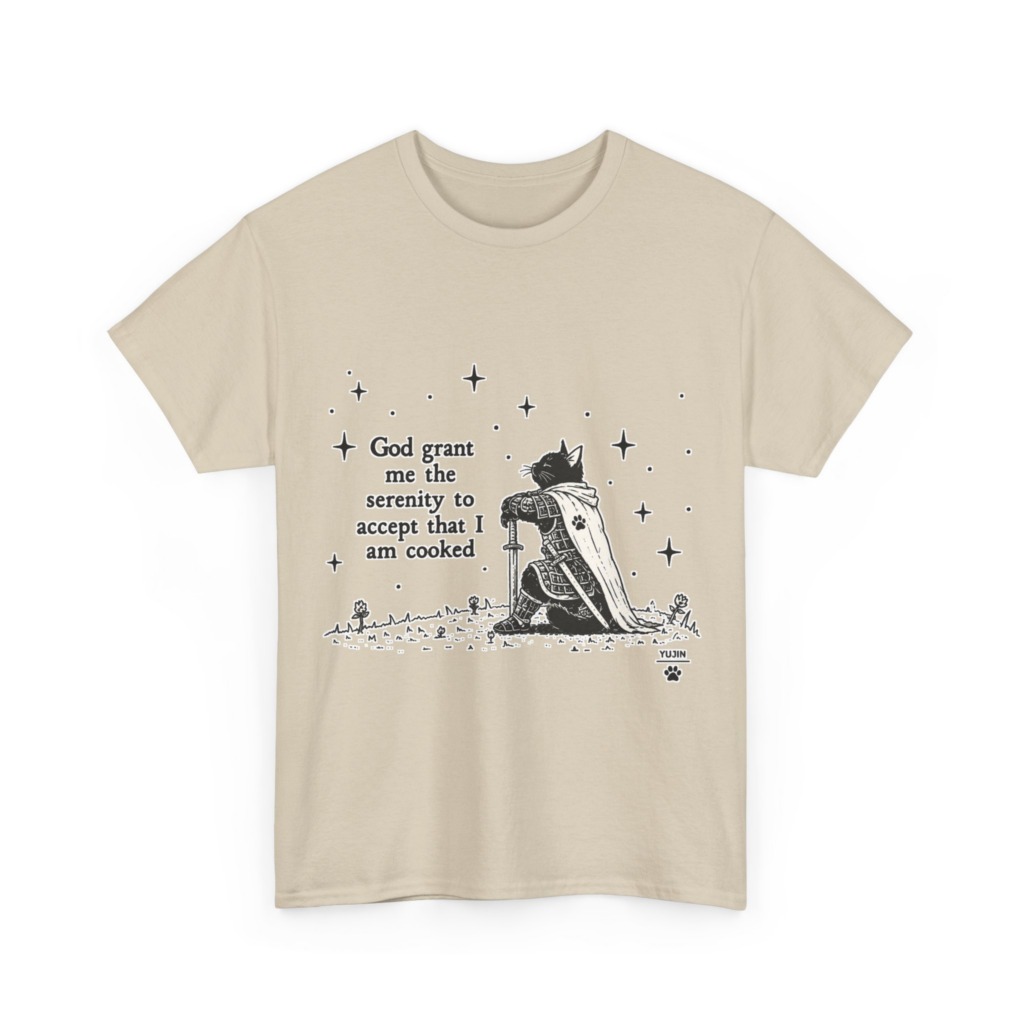 Cat Knight 'I Am Cooked' Graphic Tee