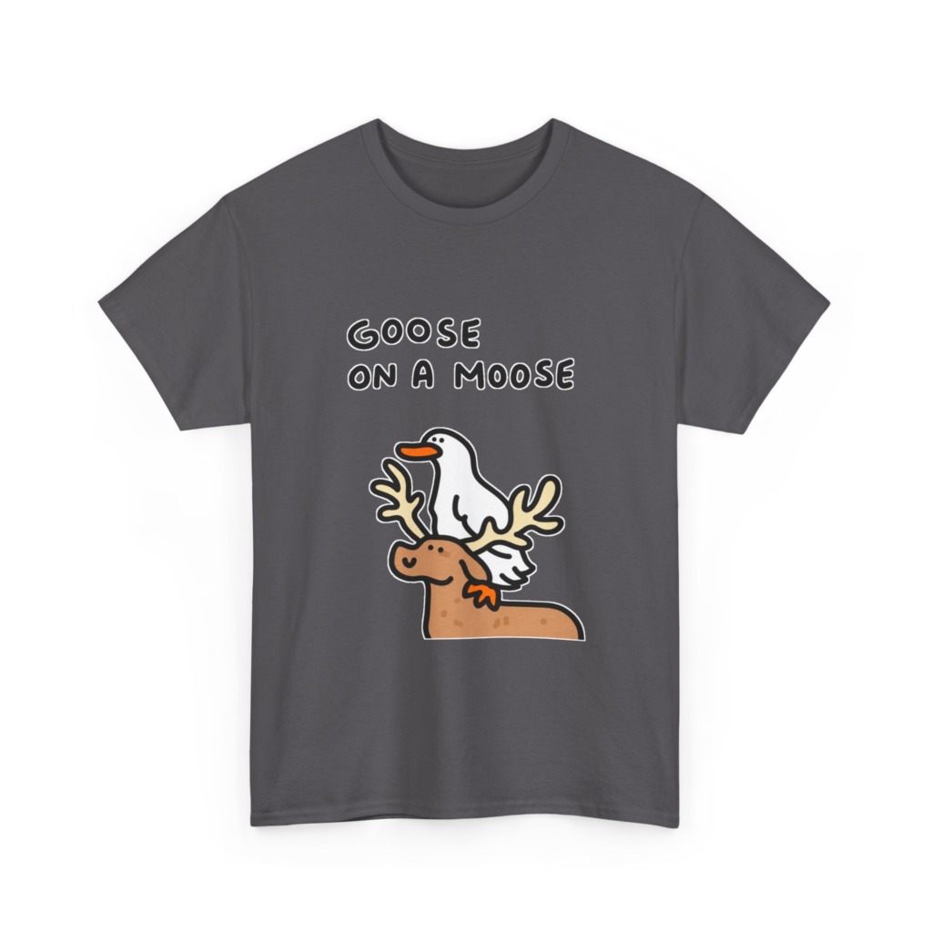 Goose on a Moose Graphic T-Shirt
