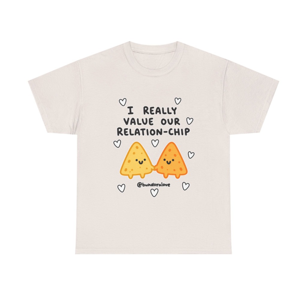 T-Shirt: Cute Nacho 'Relation-Chip' Graphic