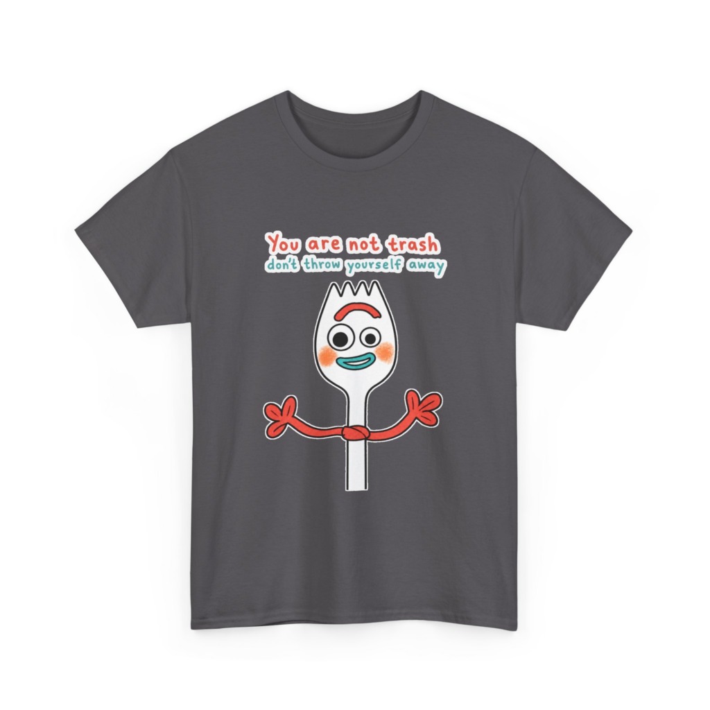 Forky 'You Are Not Trash' Graphic T-Shirt