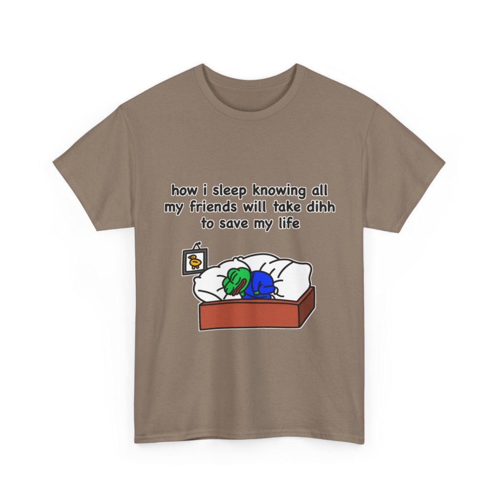 Pepe Frog 'How I Sleep' Meme Graphic Tee
