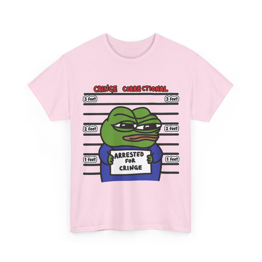 Pepe the Frog Cringe Correctional T-Shirt