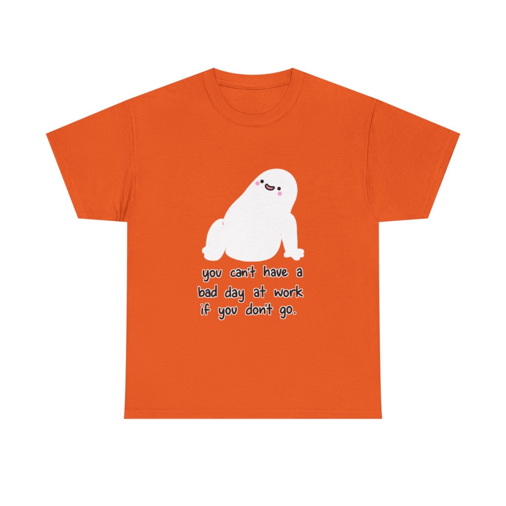 Ghost 'No Work Bad Day' Graphic Tee
